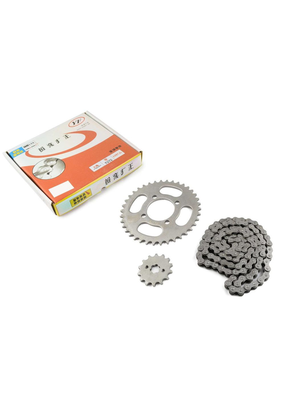 Зірки трансмісії (пара) Delta 420-14T + 420-42T (+ланцюг 112L) (mod: ) YF Best (370182101)