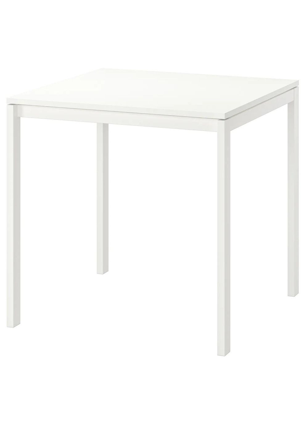 Стіл ІКЕА MELLTORP 75х75 см білий (s39011781) IKEA (267902005)