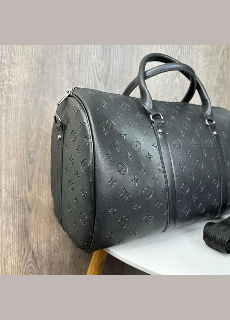 Міська Чоловіча сумка велика та містка для ручної поклажі Чорний No Brand (301212139)