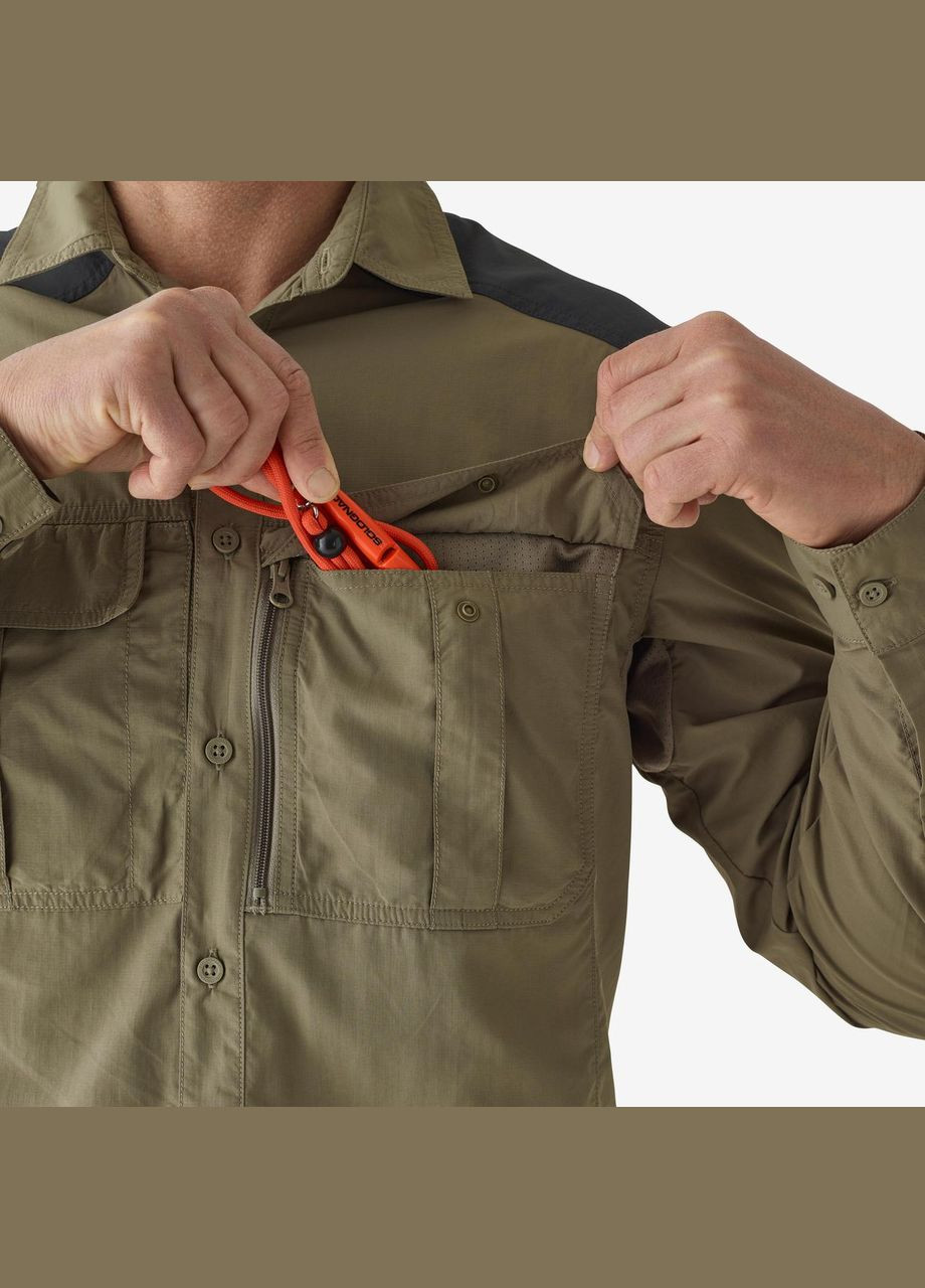 Зеленая рубашка Solognac