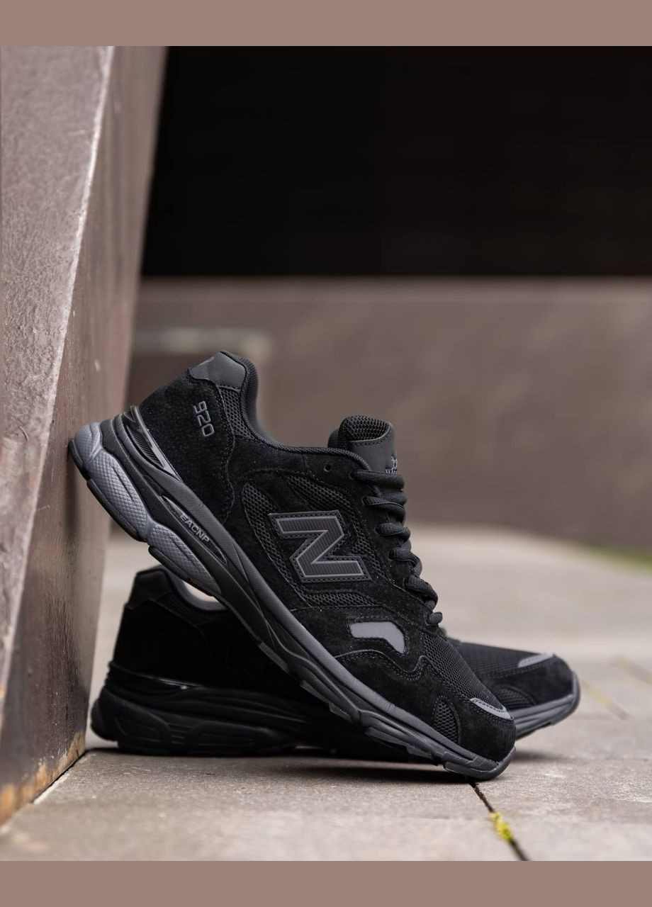 Черные всесезонные кроссовки Vakko New Balance 920 Triple Black