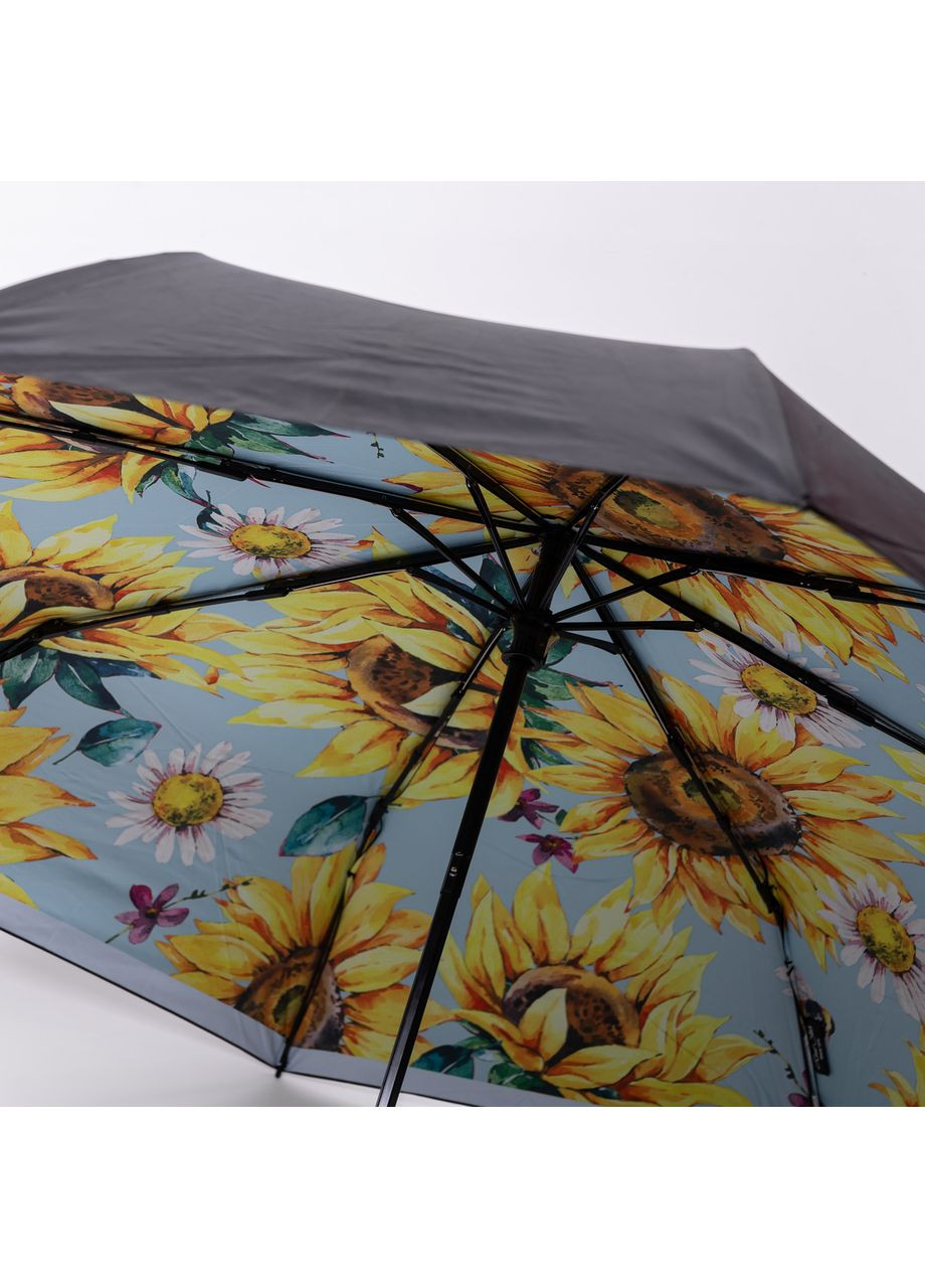 Жовта} парасолька механічна елегантна з принтом міцна надійна з поліестеру діаметр 100 см жовтий hp-23-14y Yiwu (369673552)
