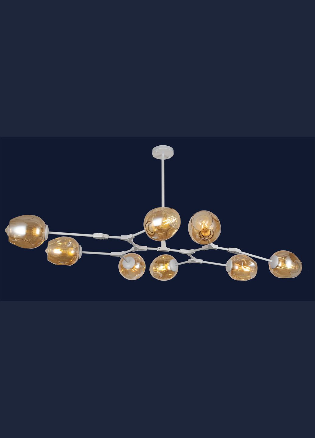 Люстра 752L7731-8 WH+BR (LVS3107) Levistella (305758851)