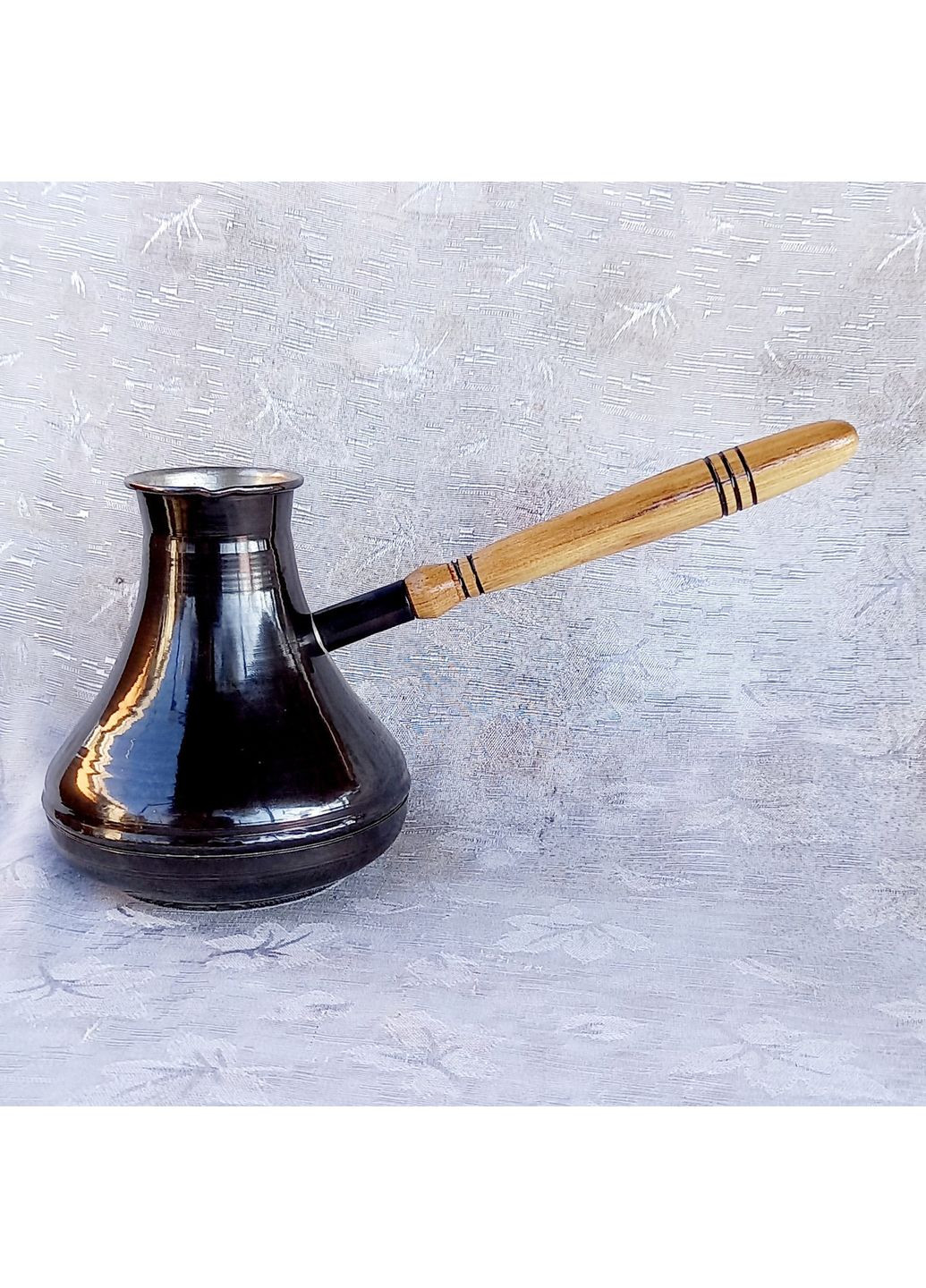 Турка мідна Слов'янськ "Лампа Аладдіна" (510 мл) Сторчай (366197848)