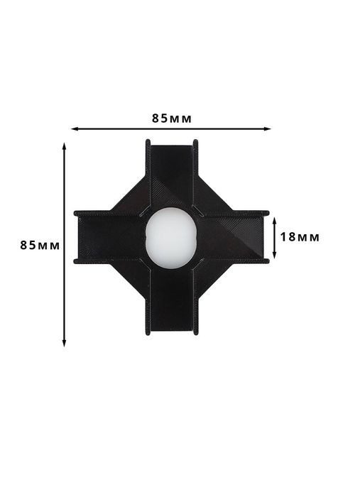 Накидний кондуктор X-подібний для збирання меблів / дсп під свердління No Brand (356764717)