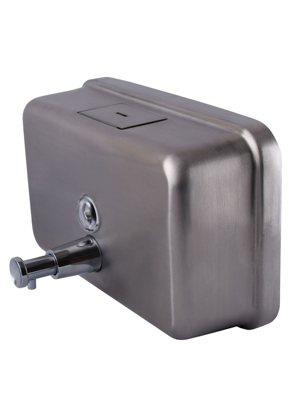 Дозатор жидкого мыла 13.113-1,0L горизонтальный 1000мл, Stainless Steel SUS304 HOTEC (336384672)