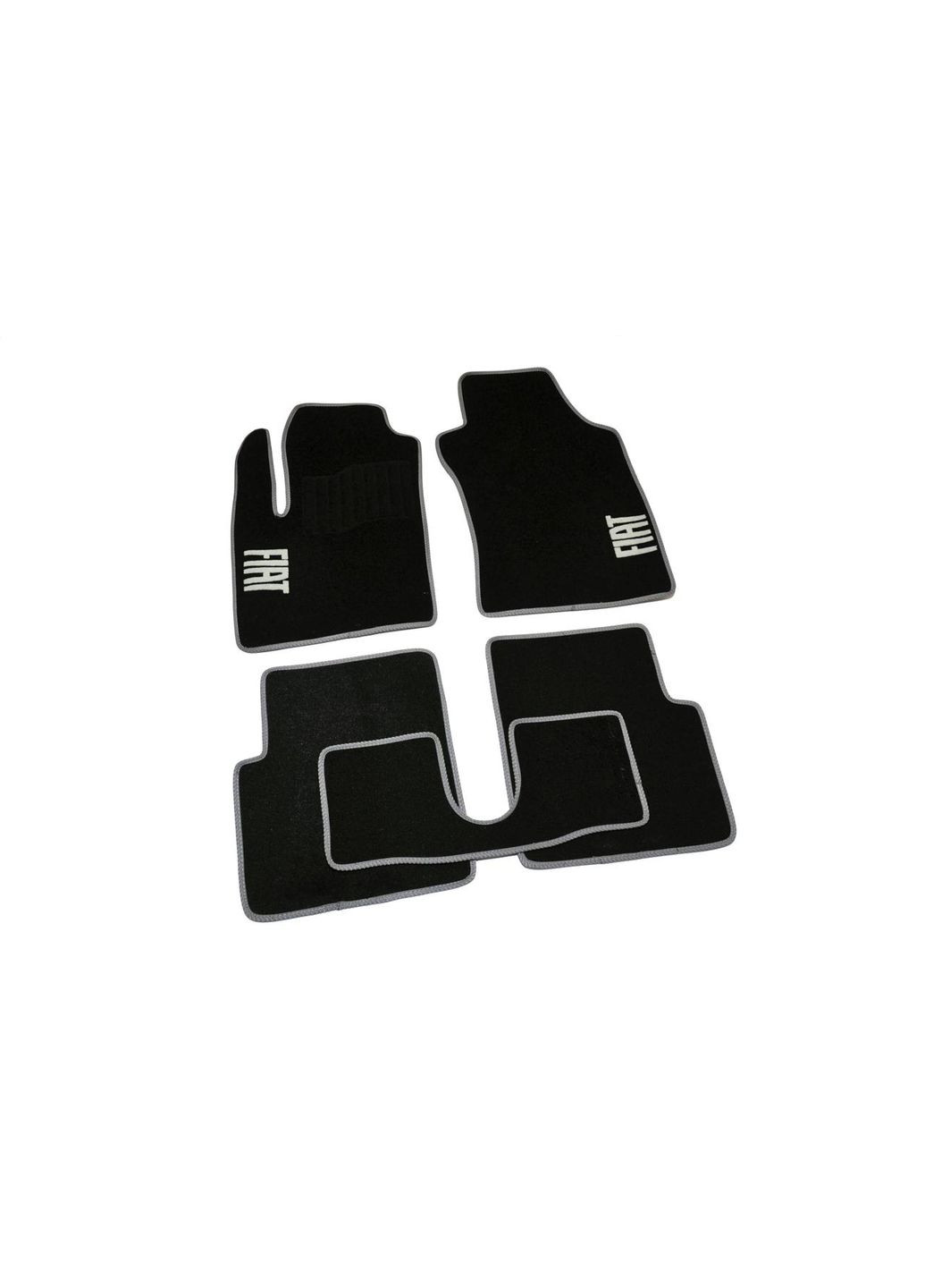 Ворсовые коврики в салон для Fiat (2008-)/ Фиат Beltex 500 (360616096)