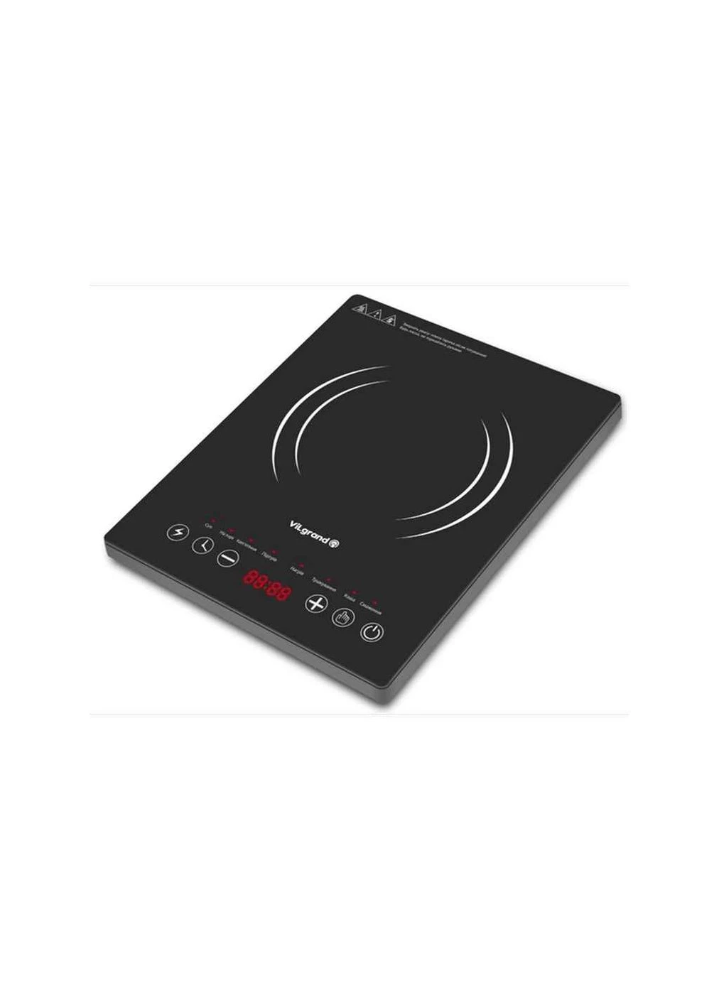 Электрическая плита индукционная; 1 конф.; 2000Вт VHP288D ТМ Vilgrand No Brand (391222667)