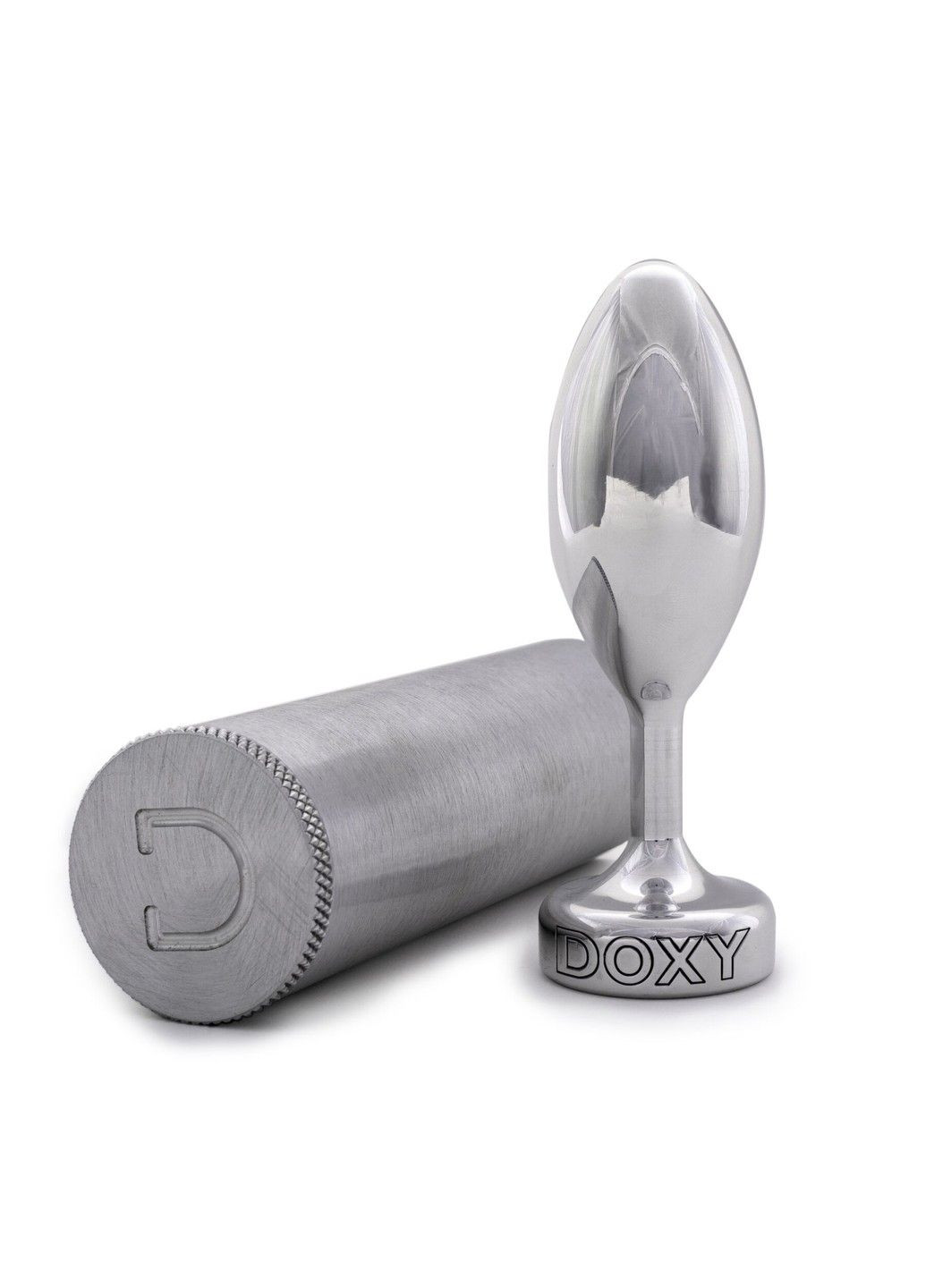 Металлическая анальная пробка Butt Plug SMOOTH, гладкая, диаметр 3,3 см Doxy (290147840)