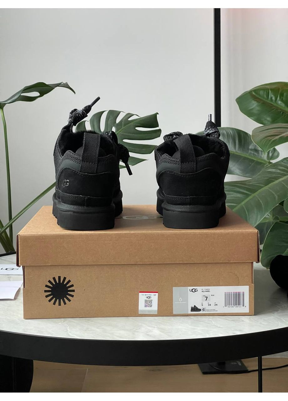 Кросівки жіночі UGG Lowmel Sneaker Black | Угі Лоумел чорні No Brand чорні демісезони (361947235)