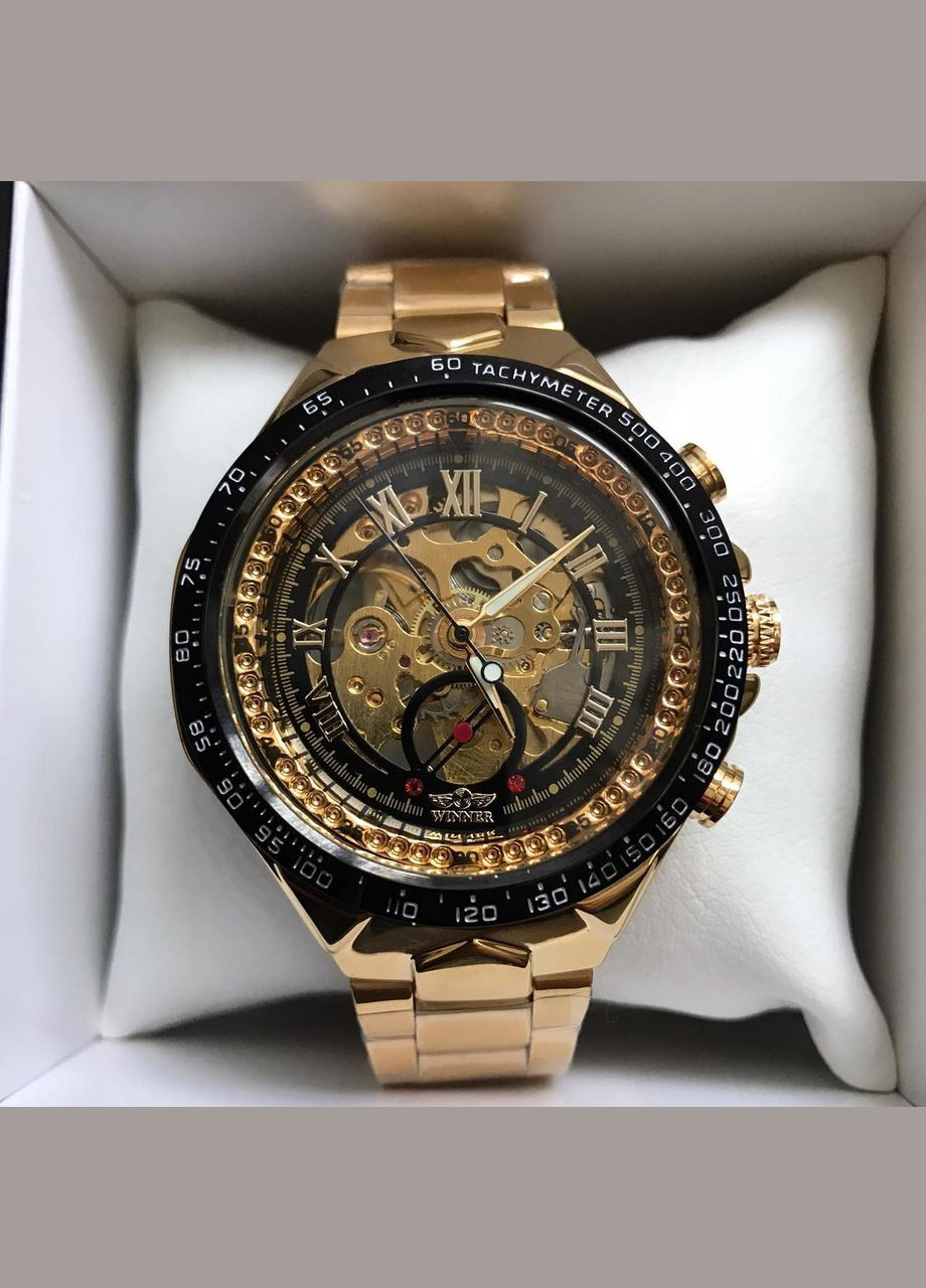 Мужские наручные часы Gold механика в коробке Winner (336551779)