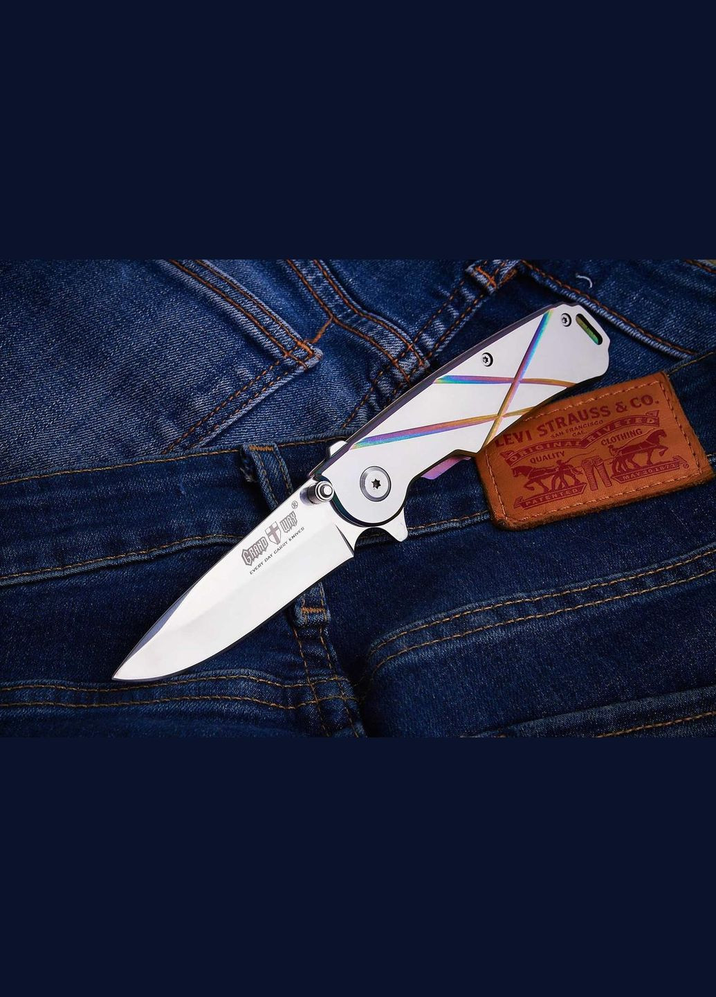 Ніж розкладний EDC E-42 Grand Way (306748397)