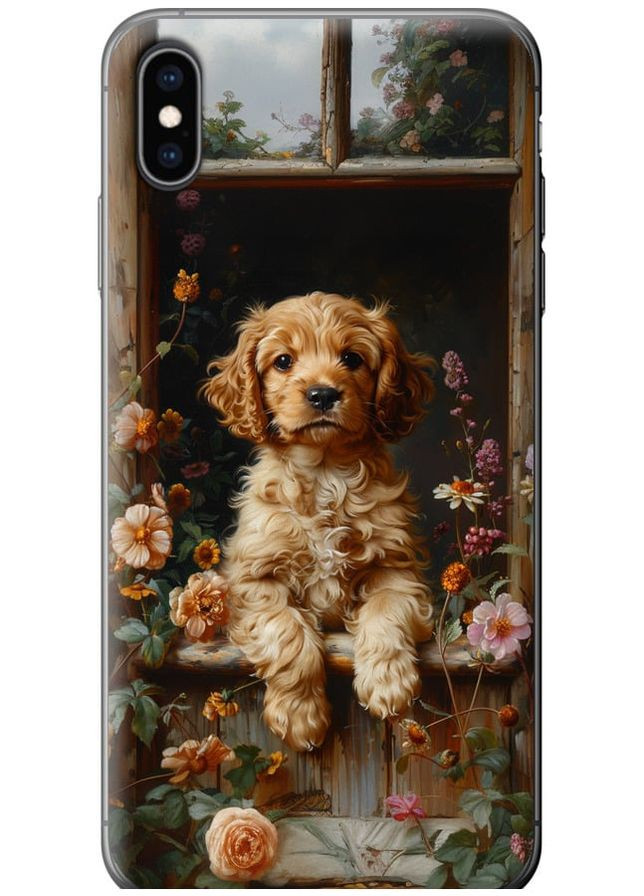 2D пластиковий чохол 'Цуценя cocker spaniel' для Endorphone Apple iPhone XS Max (292254675)