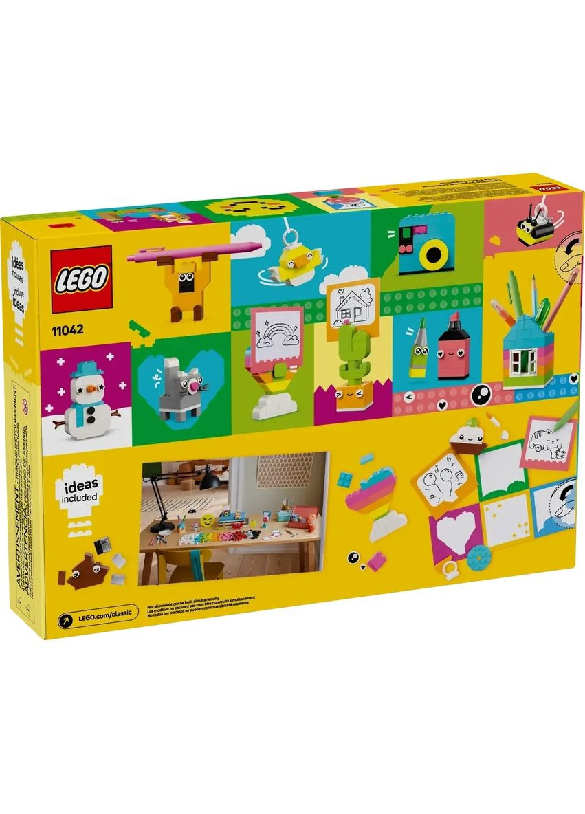 Конструктор Classic Счастливый творческий набор, 680 деталей () Lego 11042 (328394966)