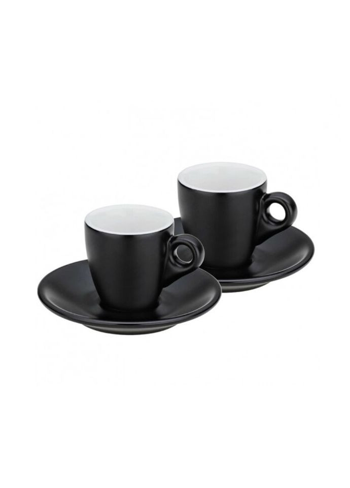 Набор чашек Mattia 12750 4 предмета 50 мл черный Kela (324824856)
