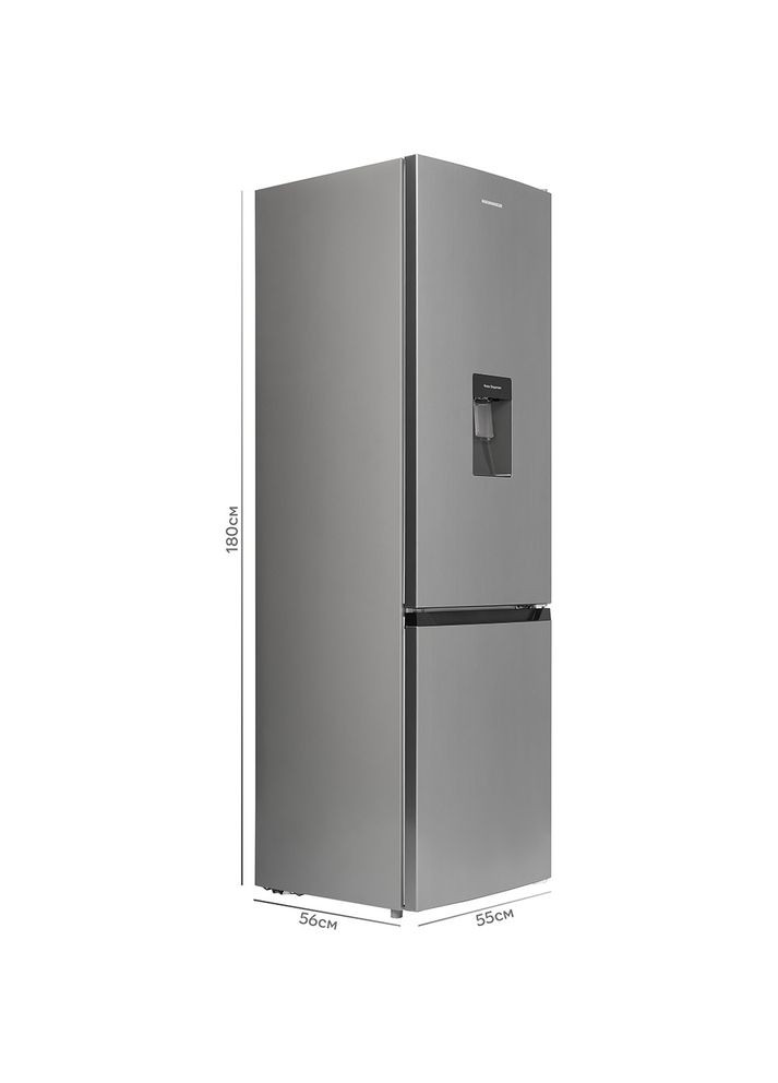 Холодильник HCHM260XWDE++ двухкамерный HEINNER