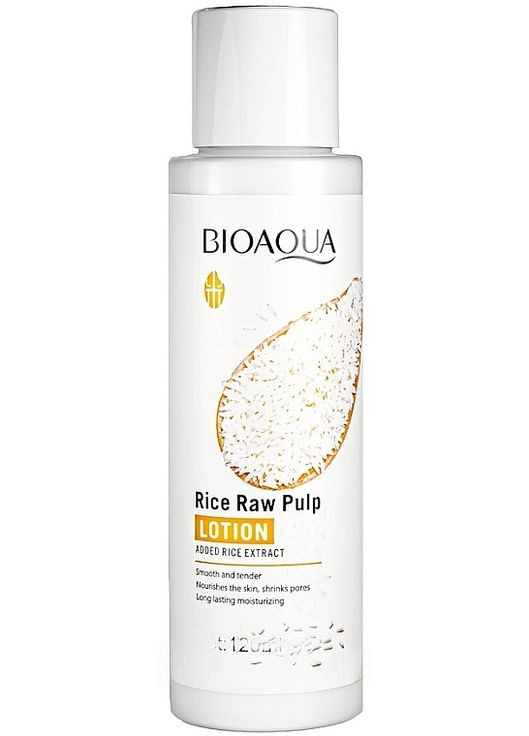 Увлажняющий смягчающий тонер для лица с ферментированным рисом Rice Raw Pulp Toner 120ml (1392340-22574580) Bioaqua (368602779)