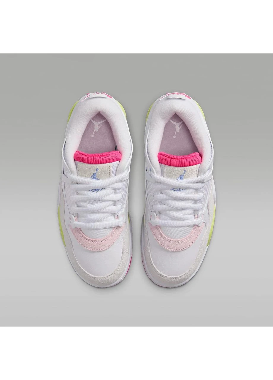 Білі кросівки 4 rm white hyper (gs) white ih0169-100 демісезон Air Jordan