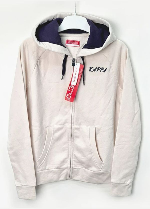 Толстовка жіноча 321612 Пудрово-бежева Kappa (313400858)