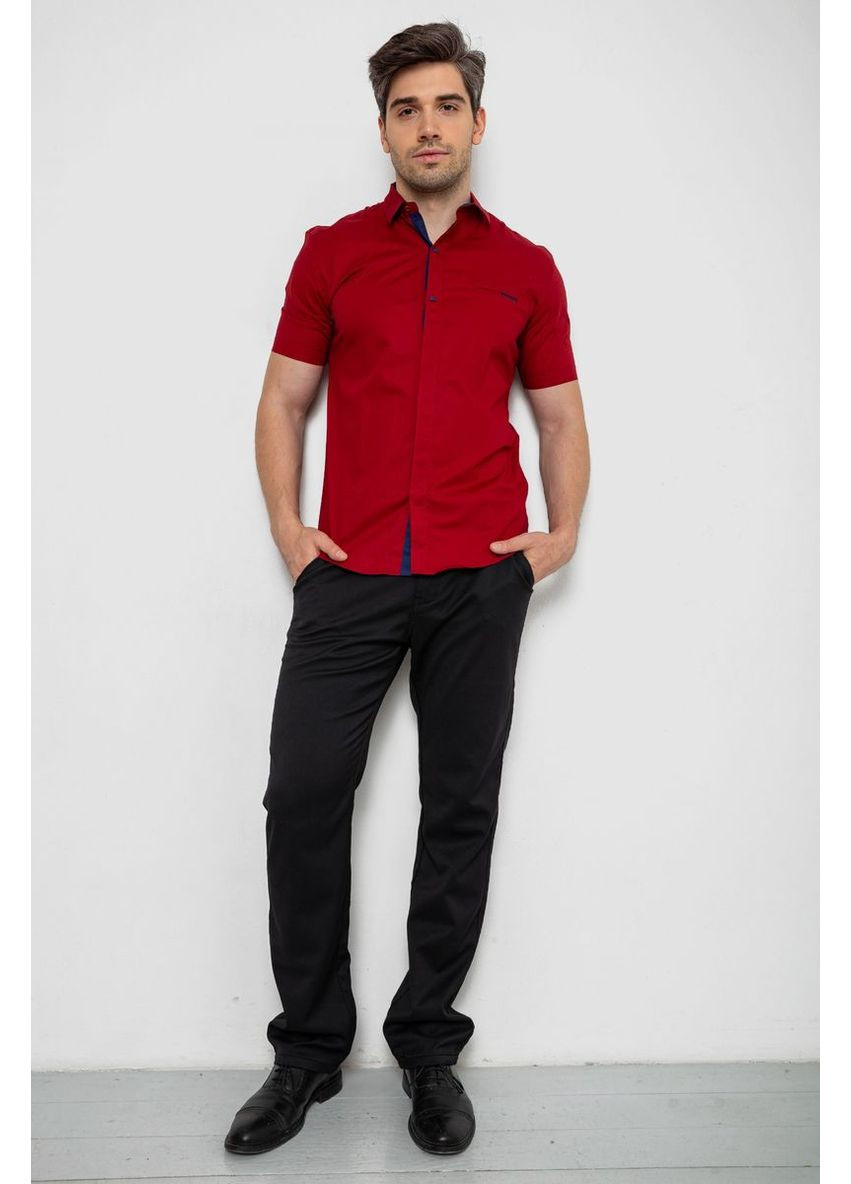 Бордовая рубашка Ager