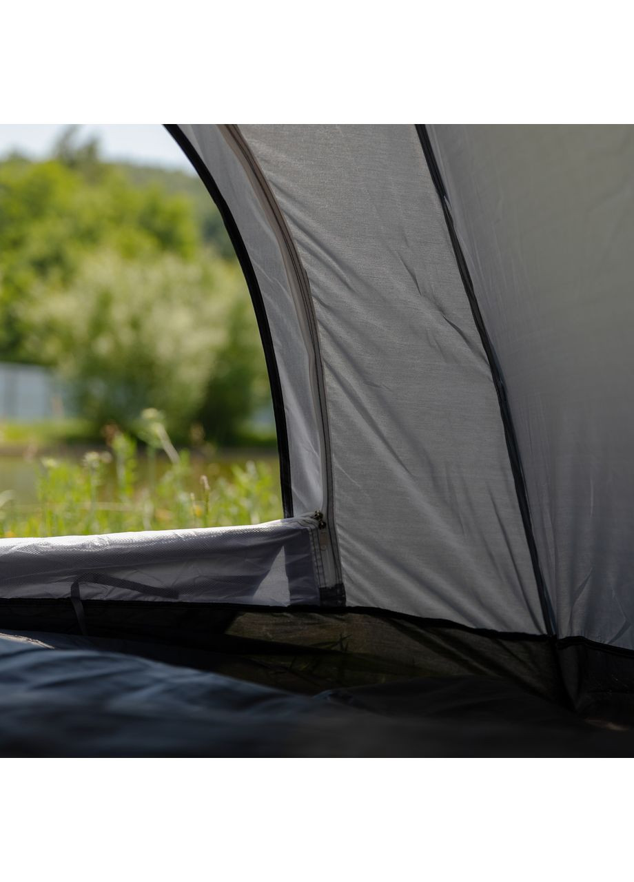 Намет кемпінговий 2 на 2 метри автоматичний для риболовлі походу туристичний LU-019G Сірий LUGI (370439204)