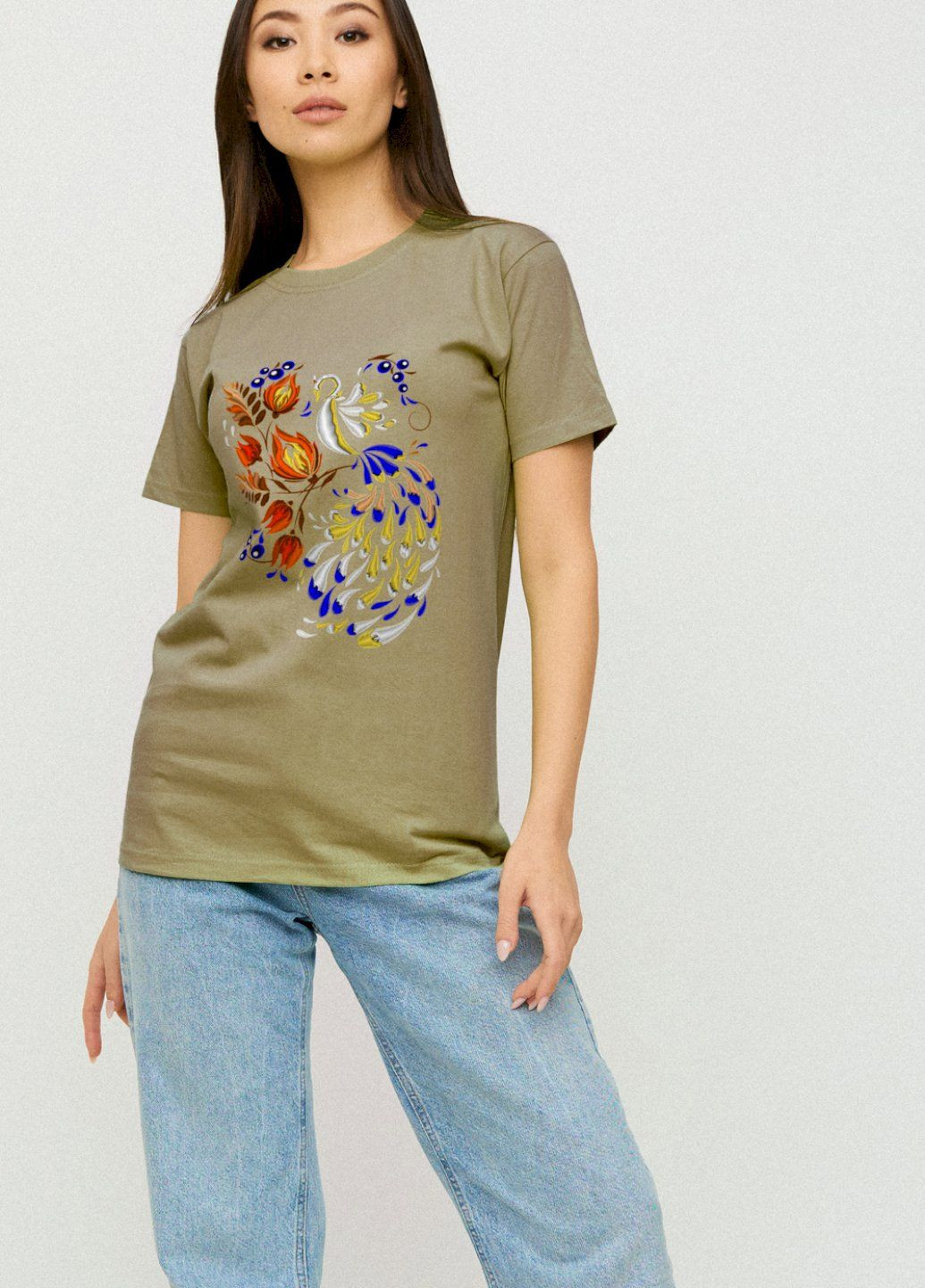 Футболка Boyfriend / дышащий принт/ YAPPI - (252385820)