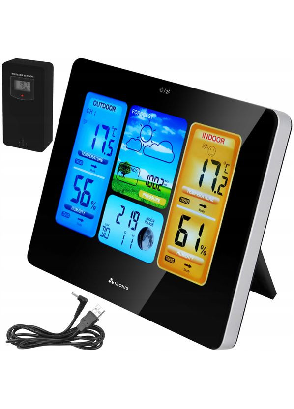 Метеостанция беспроводная 22452 (Польша) Izoxis (363044638)