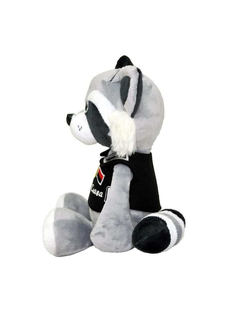 Плюшевая патриотическая мягкая игрушка Енот 23см, игрушка в плитоноске с вышивкой и символикой Украины Tigres (317589171)