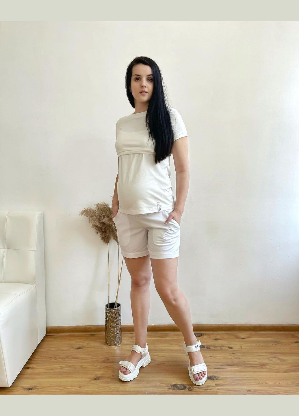 Шорти для вагітних No Brand (345736422)