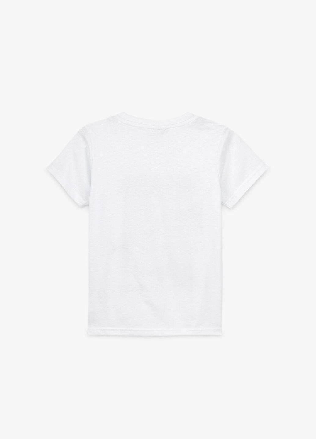 Белая футболка с принтом для мальчика 2520 92 см белый shop (2000990889249) DENIZ