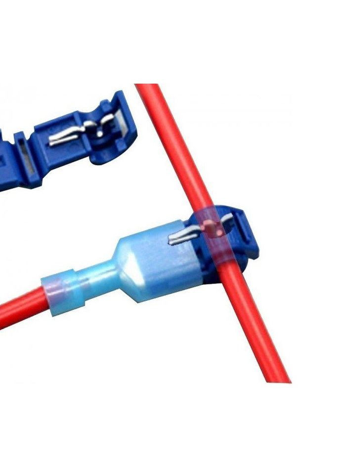 Набір клем обтискних T-подібні для швидкого монтажу 25 комплектів (645645645645) TiP T.I.P. (317188852)