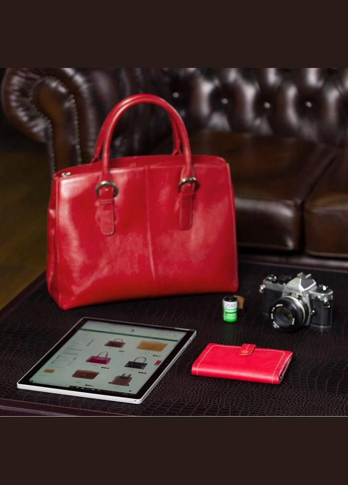 Женский кошелёк из натуральной кожи M87 RED M Malabu (Red Multi) Visconti (303830004)