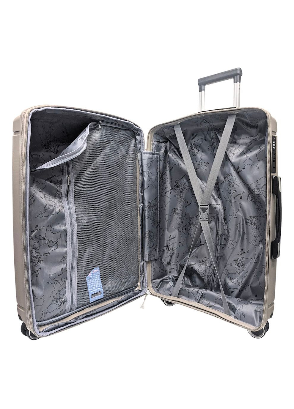 Валіза середня Madisson 51304 поліпропілен M Snowball (353302209)