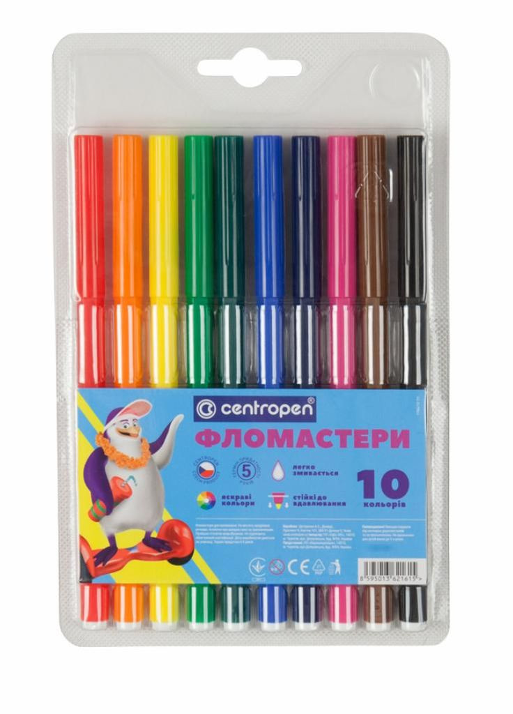 Фломастери 7790/10 ТП Набір 10 шт. 8595013621615 Centropen (295439222)