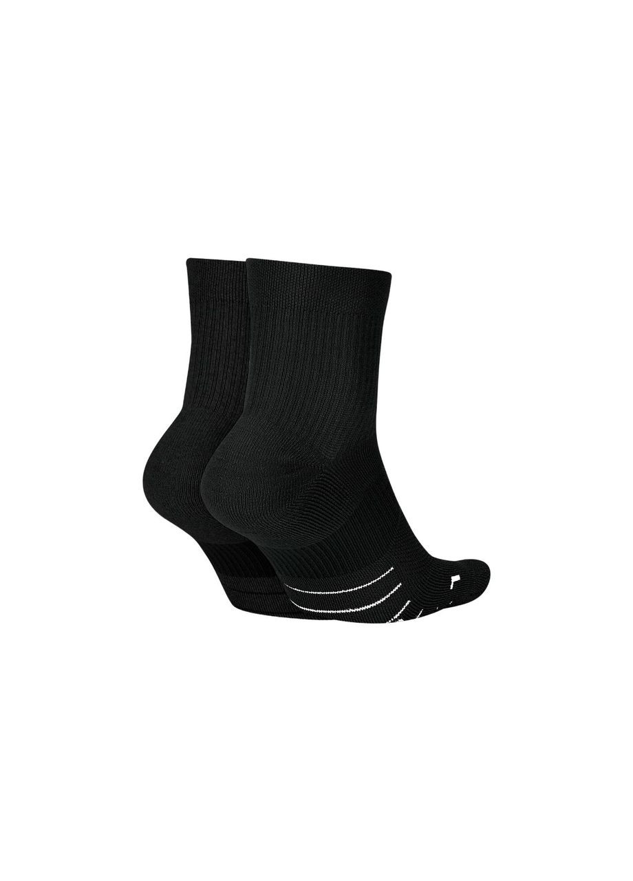 Шкарпетки U NK MLTPLIER ANKLE 2PR SX7556-010 Nike (284162585)