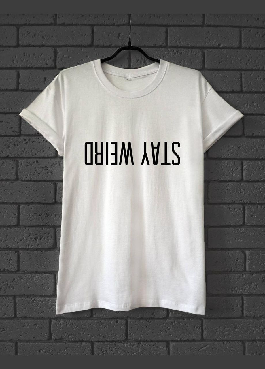Футболка YOUstyle Stay Weird 0588 Gildan (279540695)