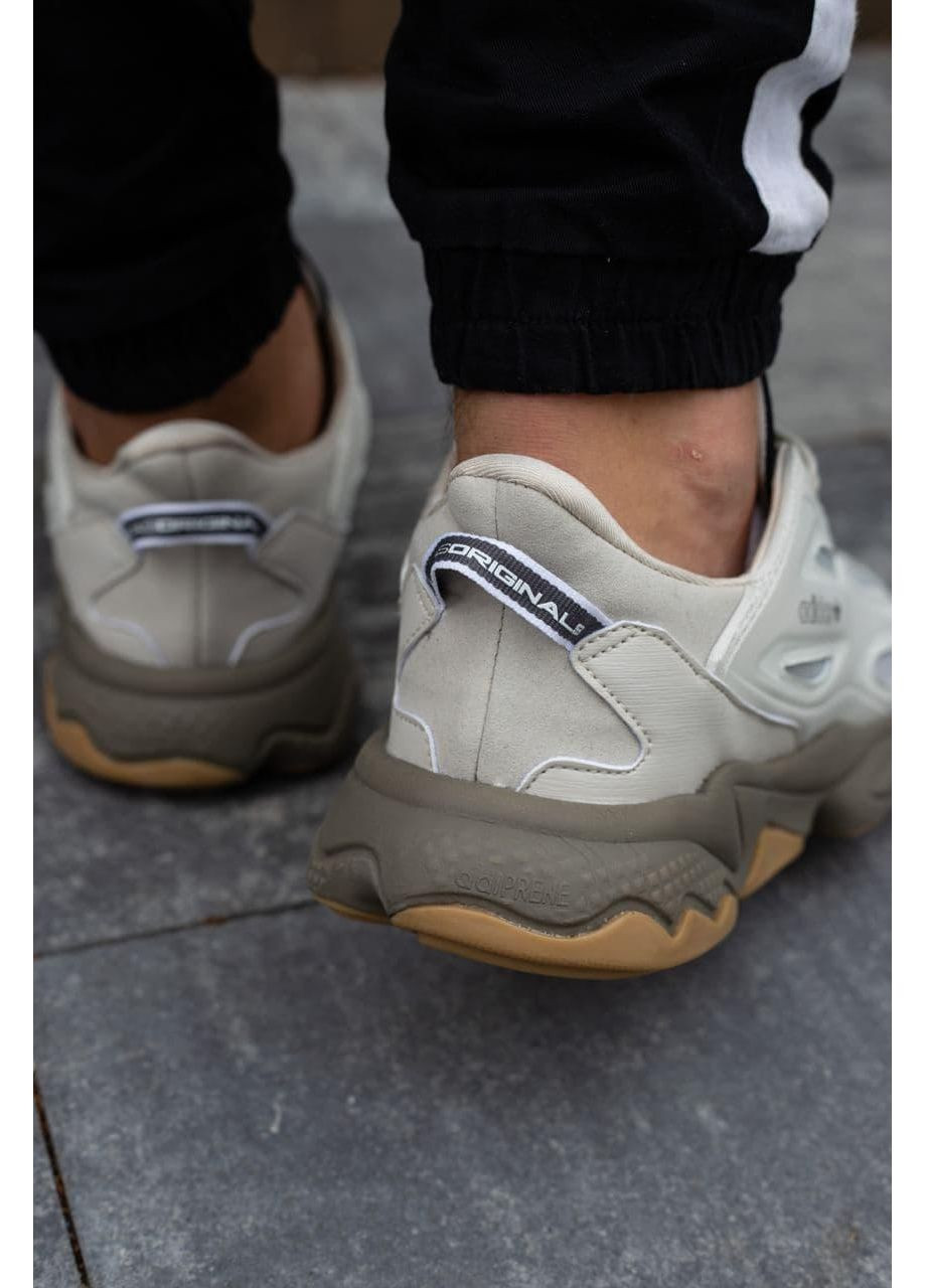 Сірі Осінні кросівки чоловічі adidas ozweego celox grey адідас озвіго No Brand