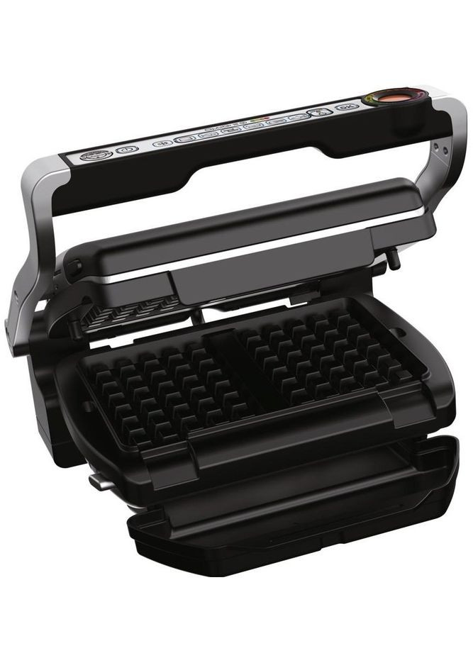 Форма для выпечки вафель для грилей Optigrill+, алюминий, черный Tefal (314749128)