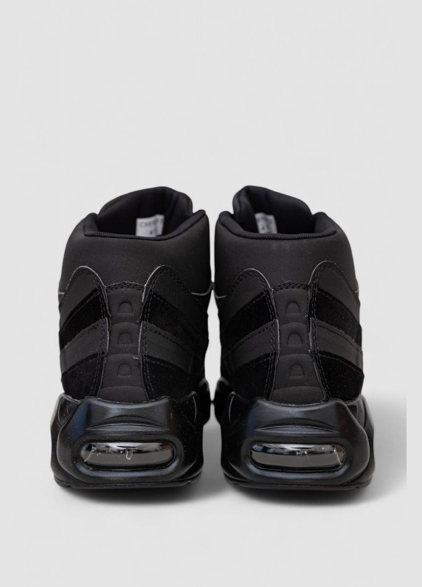 Черные демисезонные кроссовки мужские зимние на меху Ager 248RCX619