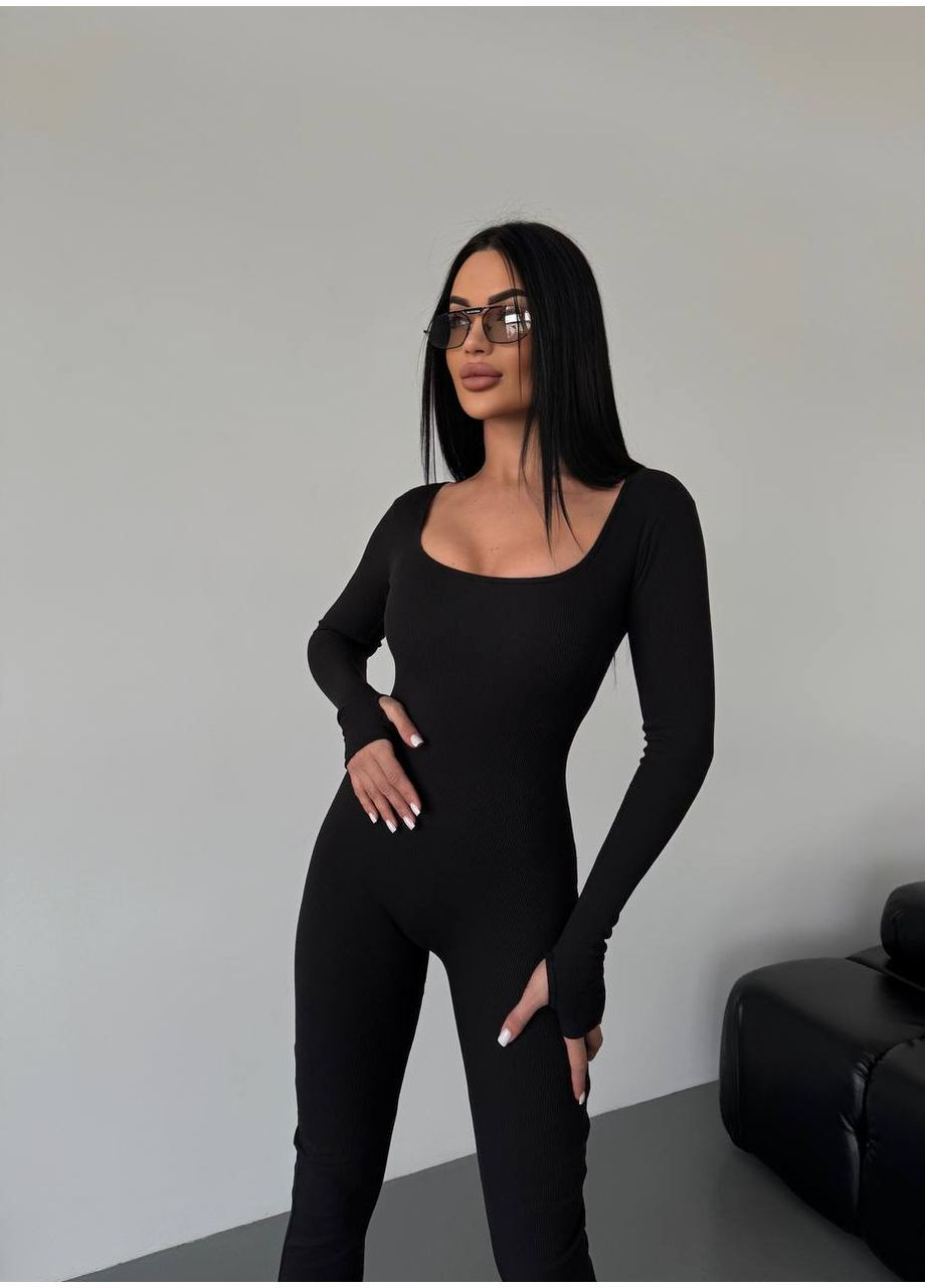 Женский комбинезон Osoblyva комбинезон-брюки чёрный