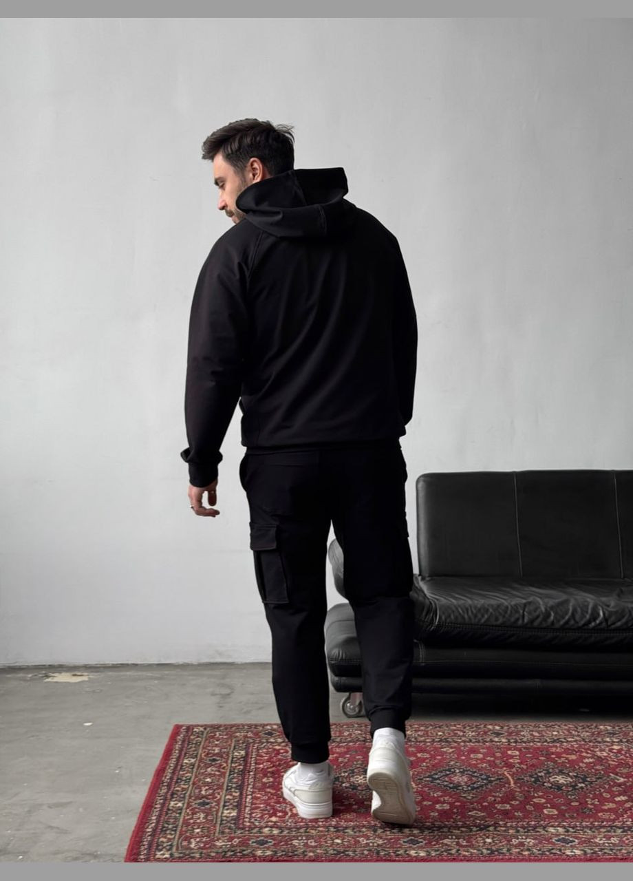 Комплект куртка сірий графіт Main + костюм Jack на блискавці чорний No Brand (327253642)