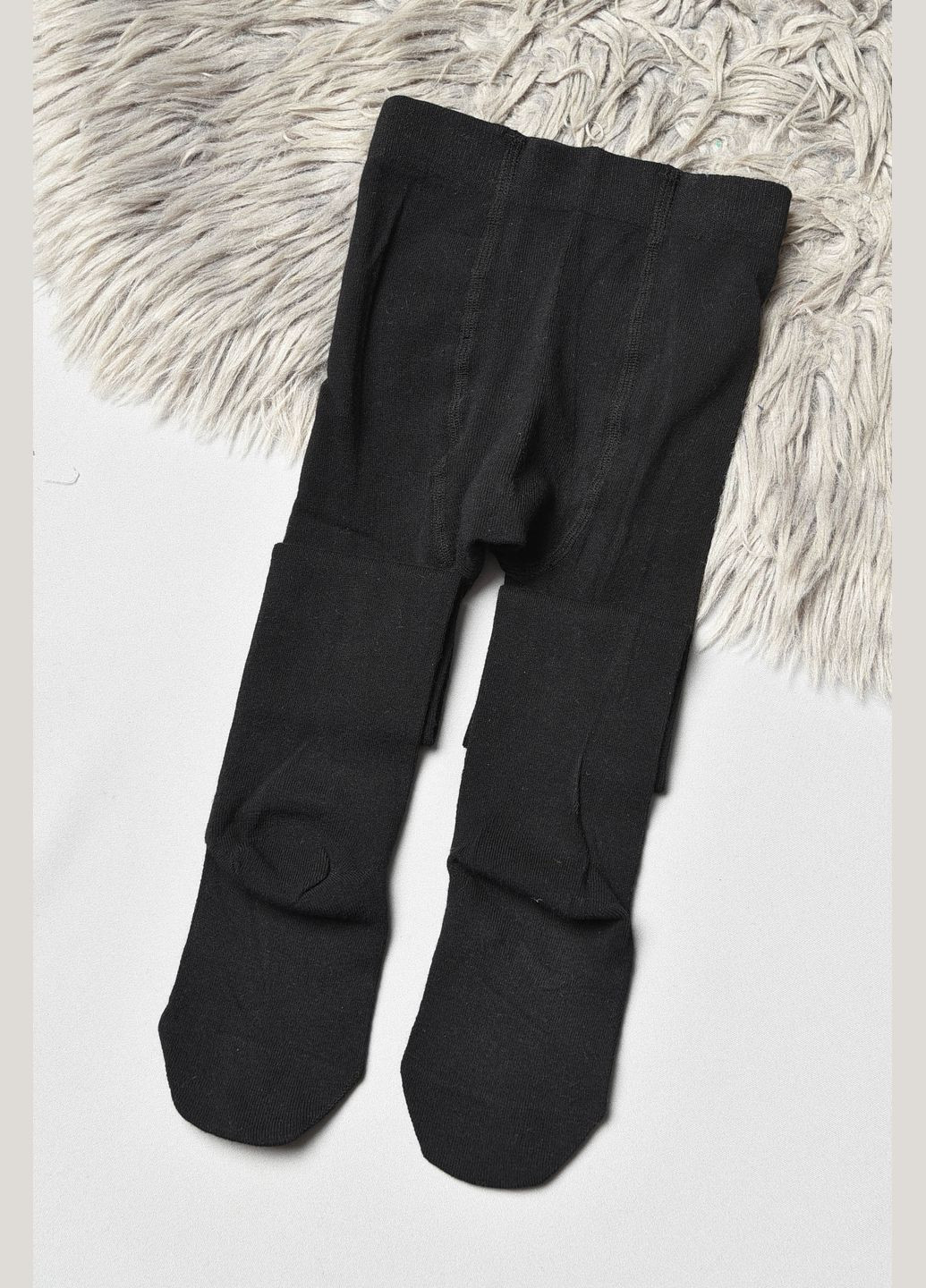 Колготы детские с рисунком для девочки черного цвета Let's Shop (304121828)