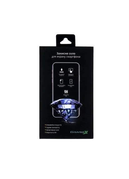 Стекло защитное (AIP13M9D) Grand-X Apple iPhone 13 mini 9D black (366515033)