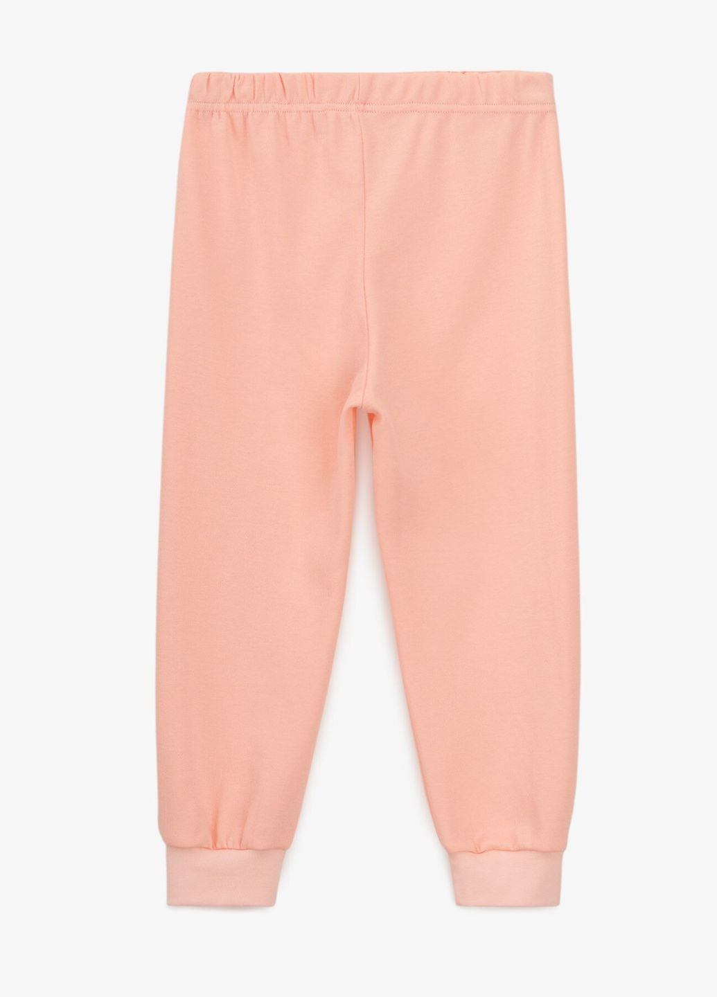 Персиковая всесезон пижама для девочки зайка 140 персиковый shop (2000999158230) Baby Life