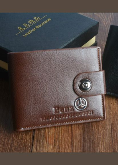 Чоловічий гаманець у стилі Mercedes Чорний XJXN (330642215)