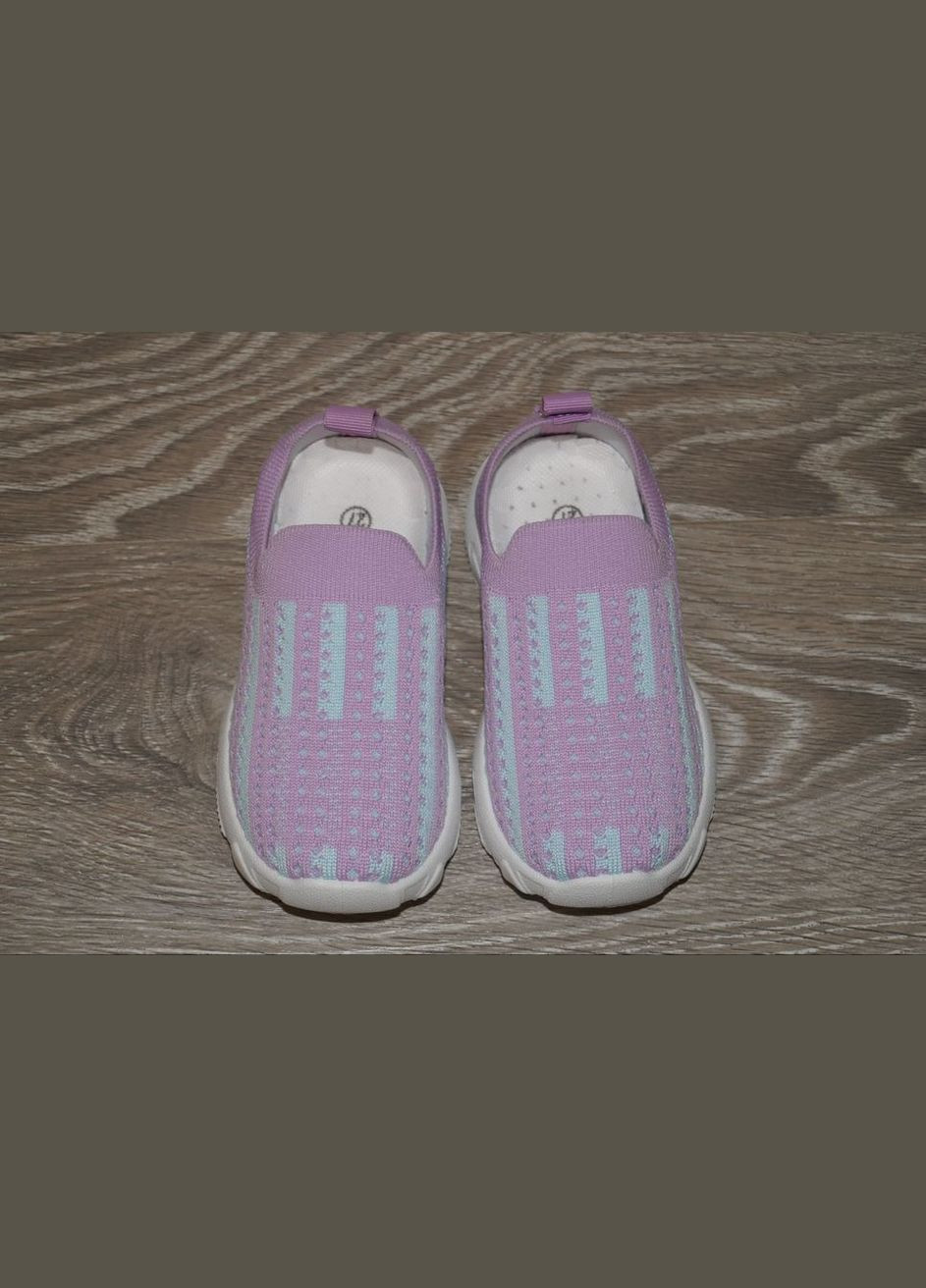 Бузкові літні кросівки текстильні для дівчинки літні бузкові М.Мичи