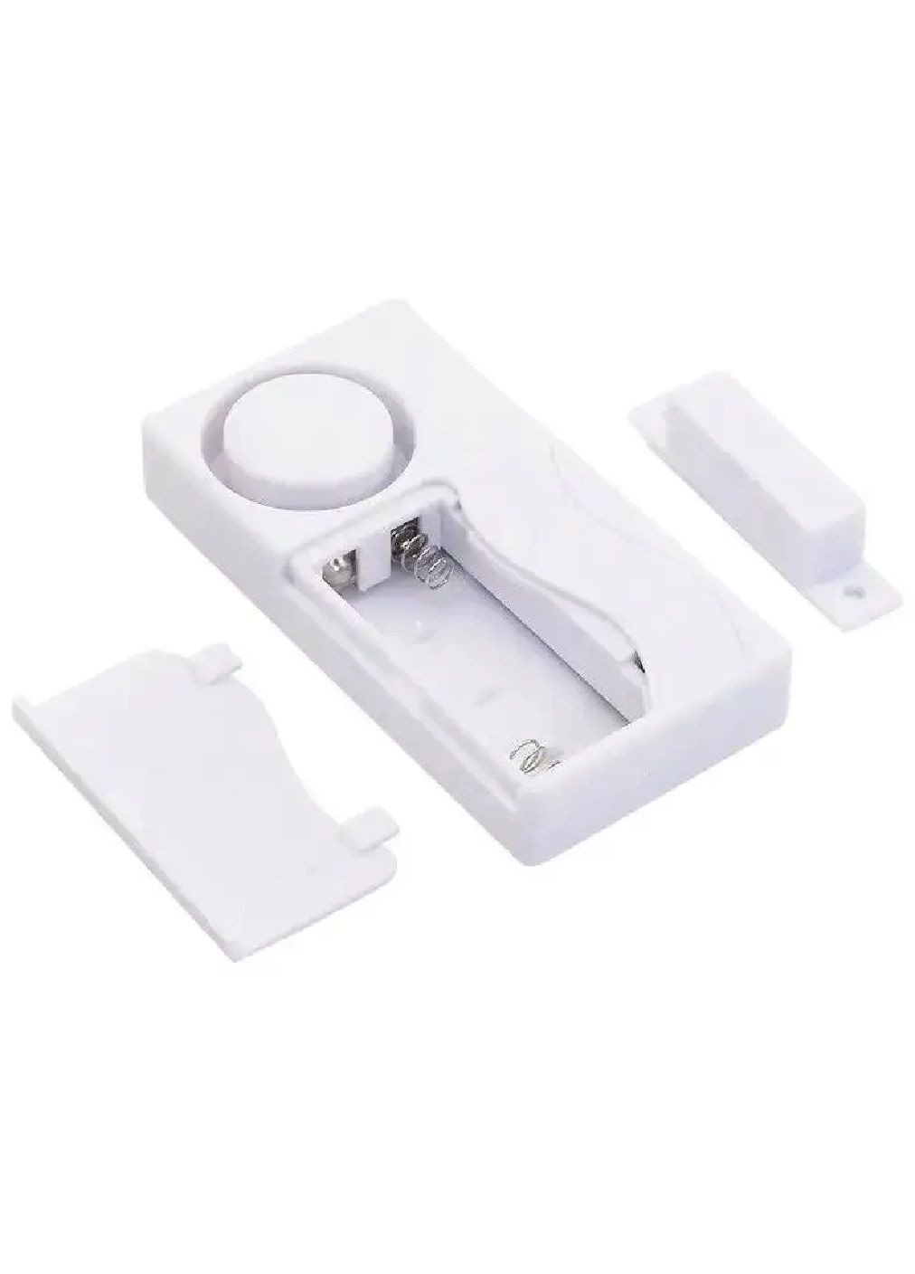 Дверна віконна бездротова сигналізація на батарейках із пультом для охорони майна будинку 8,5х4,5х1,5 см (479026-Prob) Unbranded (315452466)