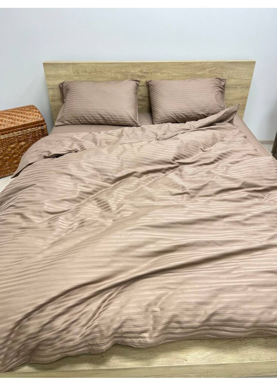 Комплект постільної білизни півтораспальний No Brand страйп (370864780)