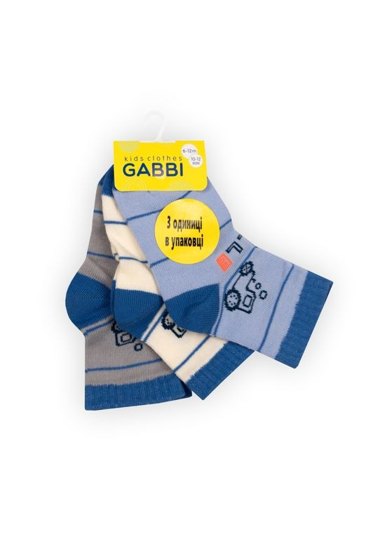 Дитячі шкарпетки для хлопчика NSМ-546/3 (3 пари) Габби (300359845)
