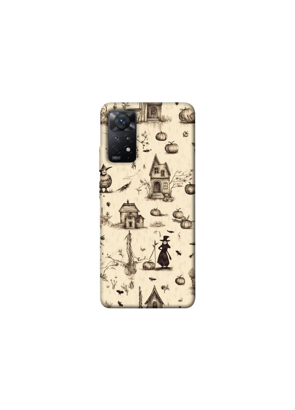 Чохол на Xiaomi Redmi Note 11 Pro 4G/5G Halloween aesthetic ver.1 Frontalka (363898965)